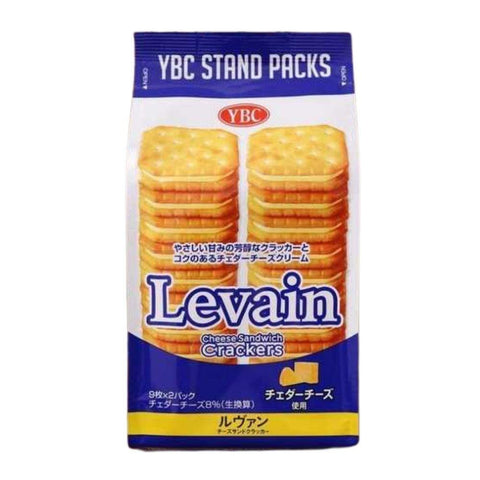 YBC Levain Cheese Sandwich Crackers 5.3 Oz (151 g) - 山崎起司奶油夹心饼干 5.3 Oz - CoCo Island Mart