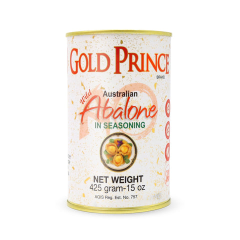Golden Prince Wild Australian Abalone in Seasoning 15 Oz (425 g) 2 Heads