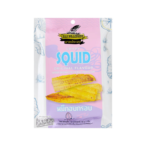 Nai Pramong Crispy Squid Original Flavor 30 g