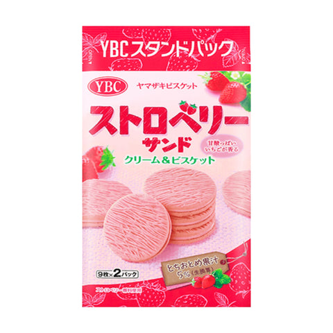 YBC Strawberry Sandwich Biscuit 6.47 Oz (183.6 g)