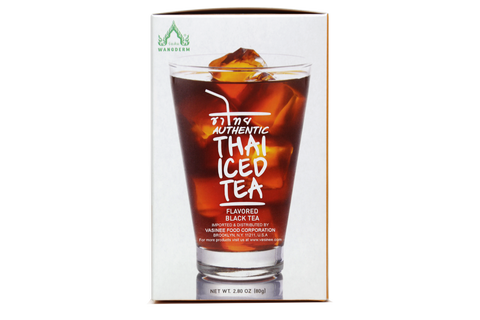 Wang Derm Authentic Thai Iced Tea Black Tea Flavored 2.8 Oz (80 g)