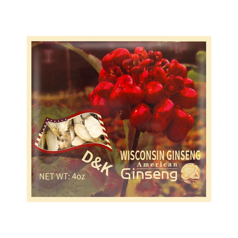 D&K Winsconsin Ginseng 4 Oz (113 g)