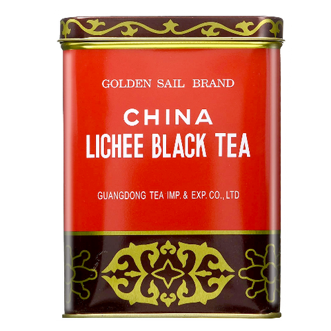 Golden Sail Brand Lichee Black Tea 1LB (454 g)
