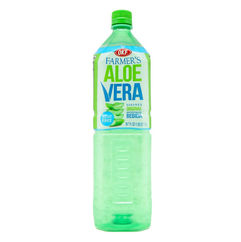 OKF farmer's Aloe Vera Original Flavor Sugar Free 50.7 Fl Oz (1.5 L)