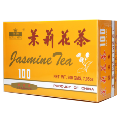 Royal King Jasmine Tea 100 Tea Bags 7.05 Oz (200 g)