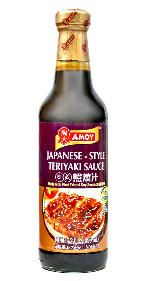 Amoy Japanese Style Teriyaki Sauce 15.2 FL Oz (450 mL) - 淘大日式照焼汁