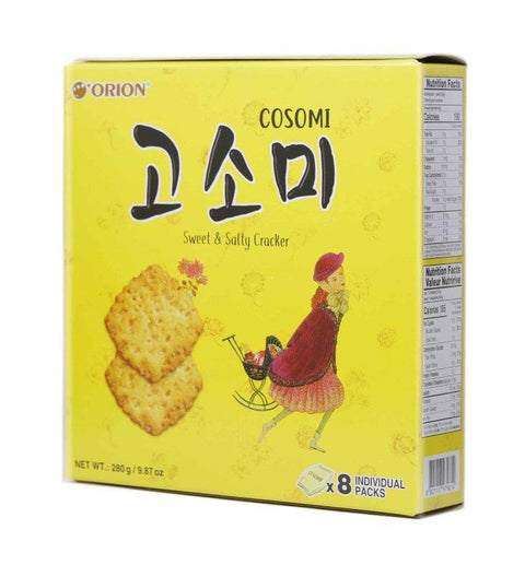 ORION Cosomi Korean Sweet and Salty Cracker Biscuits 9.87 Oz (280 g)