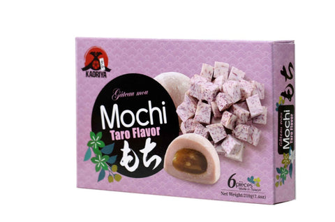 Kaoriya Mochi Taro Flavor (6 Pieces) 7.4 Oz (210 g)