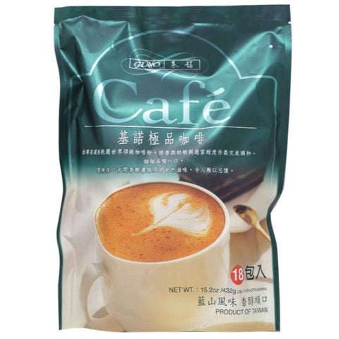 Gino Instant 3 in 1 Coffee Mix 15.2 Oz (432 g) 18 sachets - 基諾极品咖啡蓝山风味