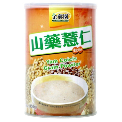 Gold Sweet Garden Yam Coicis Grain Powder 15.89 Oz (450 g) - 【金薌園】山药薏仁谷粉
