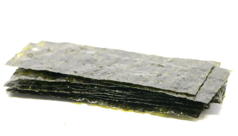 Japanese Ajinori Dried Layer Seaweed Akitsuya Sheets Snacks 3pcs x 100 - 2.6 Oz 味付原味海苔 3 x 100pcs