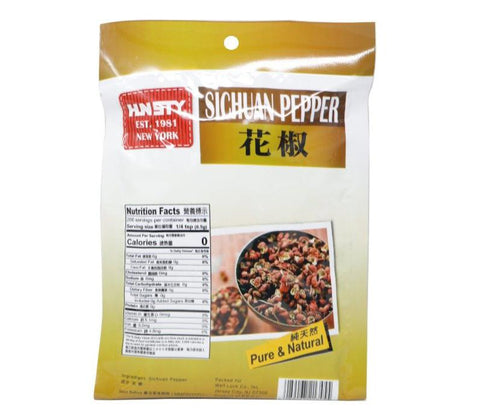 Hunsty Pure & Natural Sichuan Pepper 3.52 Oz (100 g) - Szechuan Pepper | 花椒