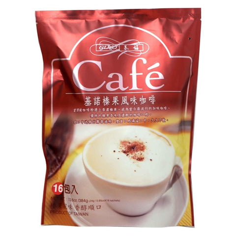 Gino Instant Coffee Mix with Hazelnut Flavor 13.6 Oz (384 g) 16 sachets - 基諾榛果风味咖啡 - CoCo Island Mart