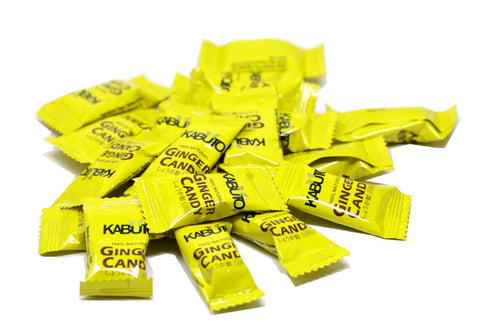 KABUTO 100% Natural Lemon Ginger Candy 3.53 Oz (100 g)