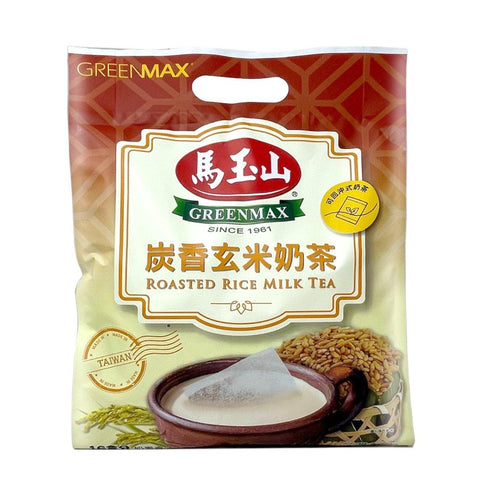 GreenMax Roasted Rice Milk Tea 11.3 Oz (320 g) - 马玉山 炭香玄米奶茶 320克 - CoCo Island Mart