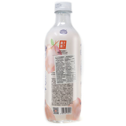 Ripe Fruit Peach Bomb Sugar-Free Sparkling Water White Peach Flavor 480 mL - 白桃味苏打气泡水 汽水 无糖