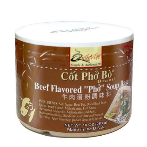 Quoc Viet Cot Pho Bo Beef Flavored "Pho" Soup Base 10 Oz (283 g)