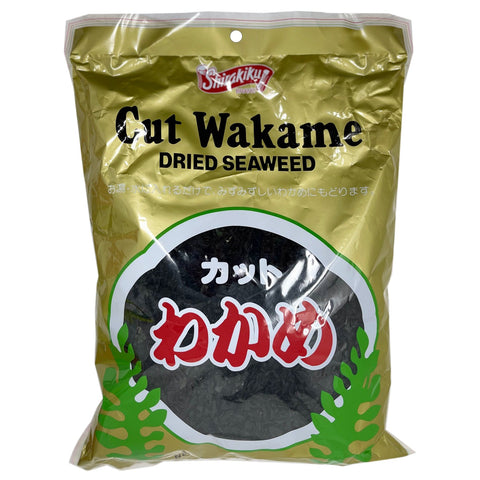 Shirakiku Cut Wakame Dried Seaweed 1LB (454 g)