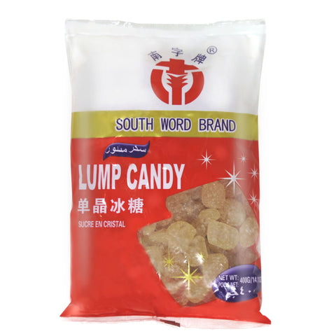South Word Lump Candy 14.1 Oz (400 g) - 南字牌 单晶冰糖 400克
