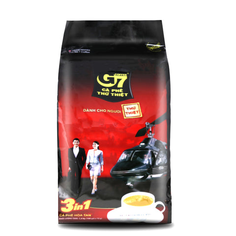 Trung Nguyen G7 3 In 1 Instant Vietnamese Coffee 100 Sticks 1.6 Kg