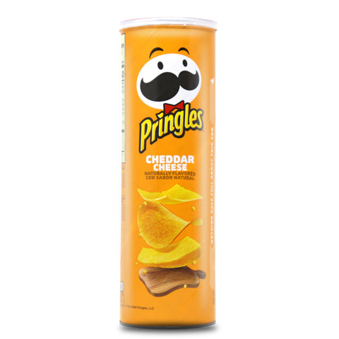 Pringles Cheddar Cheese Potato Chips 5.5 Oz (158 g)