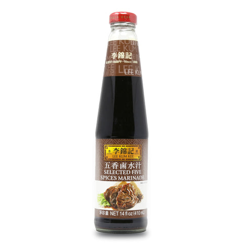 LEE KUM KEE Selected Five Spices Marinade 14 FL Oz (410 mL) - 五香卤水汁