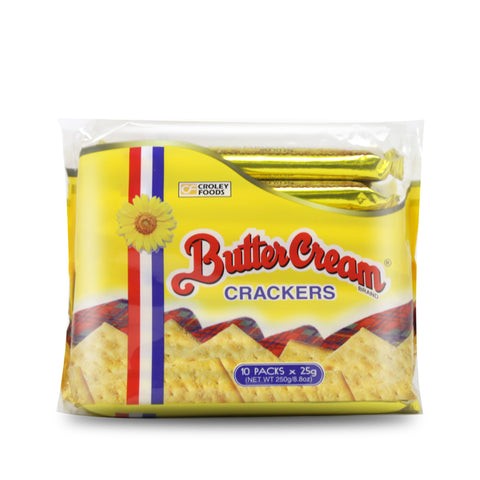 Croley Foods Butter Cream Crackers 10 Packs 8.8 Oz (250 g)