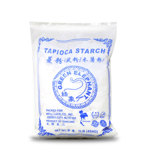 Green Elephant Tapioca Starch 1LB (454 g) - 绿象 木薯淀粉 454克