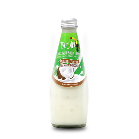 Toucan Coconut Milk Drink Original Flavor W/ Nata De Coco 9.8 FL Oz (290 mL)