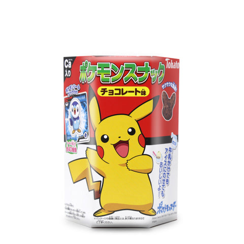 TOHATO Pokemon Crackers Chocolate Flavor 0.8 Oz (23 g)