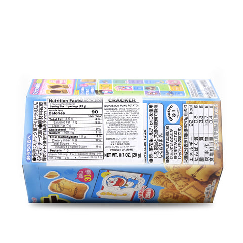 TOHATO Doraemon Puku Potato Crackers 0.7 Oz (20 g)