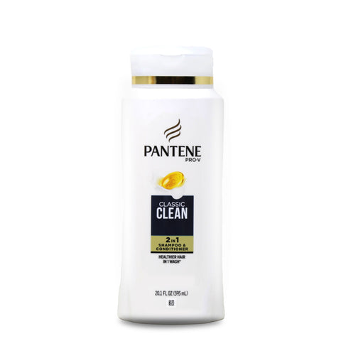 Pantene Pro-V Classic Clean 2 in 1 Shampoo & Conditioner 20.1 FL Oz (595 mL)