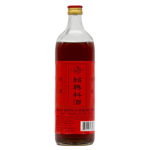 DAXIN ShaoXing (Shao Hsing) Rice Cooking Wine 25.3 FL Oz (750 mL) - 大新 料酒