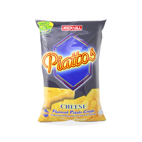 Jack n' Jill Piattos Cheese Flavored Potato Crisps Party Pack 7.48 Oz (212 g)