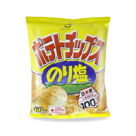 KOIKEYA Seaweed (Norishio) Potato Chips 2.11 Oz (60 g)