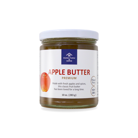 Kuze Fuku & Sons Apple Butter Premium Jam 10 Oz (283 g)
