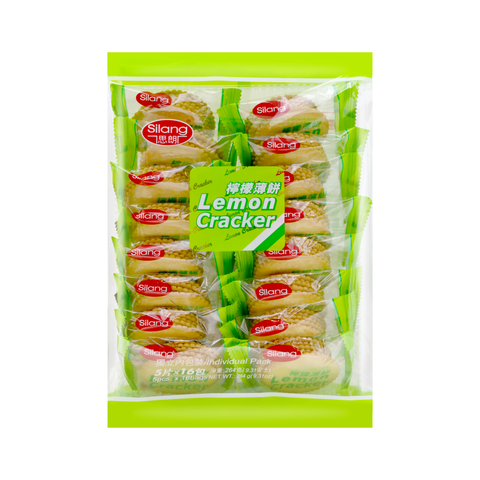 Silang Lemon Thin Cracker 16 Individual Bags 9.31 Oz (264 g)