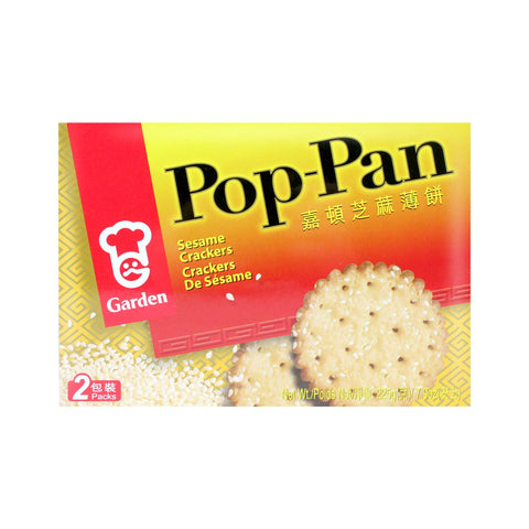 Garden Pop-Pan Sesame Crackers 2 Packs 7 Oz (200 g)