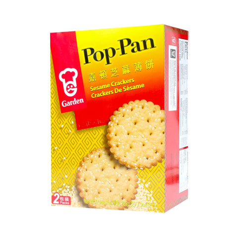 Garden Pop-Pan Sesame Crackers 2 Packs 7 Oz (200 g)