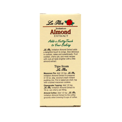 La Flor Imitation Almond Extract 1 Fl Oz (29 mL)