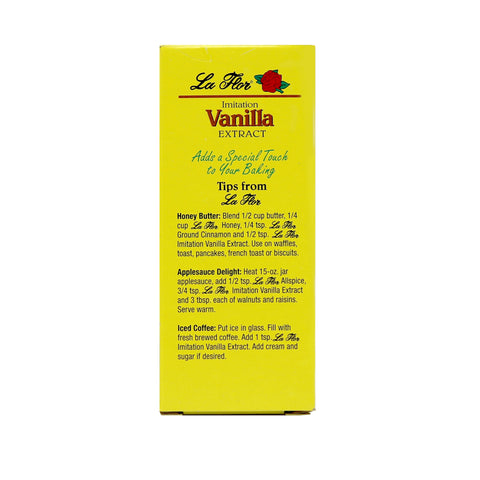 La Flor Imitation Vanilla Extract 1 Fl Oz (29 mL)