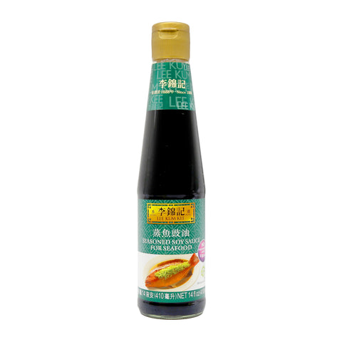 LEE KUM KEE Seasoned Soy Sauce For Seafood 410 mL (14 FL OZ)