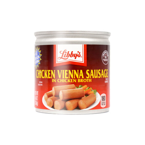 Libby's Chicken Vienna Sausage in chicken Broth 4.6 Oz (130 g)