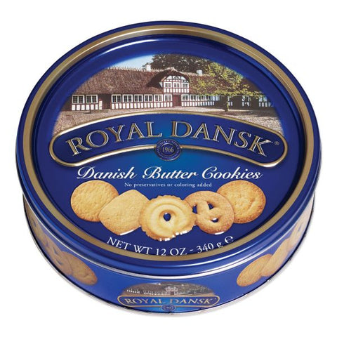 Royal Dansk Danish Butter Cookies 12 Oz (340 g)
