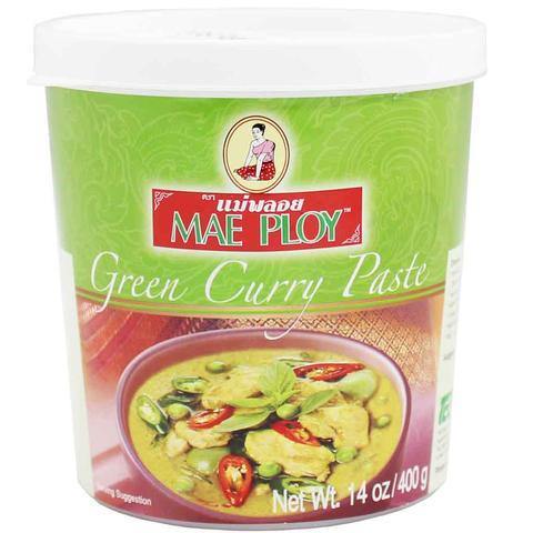 Mae Ploy Green Curry Paste 14 Oz (400 g) - CoCo Island Mart