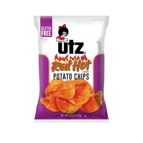 UTZ Red Hot Potato Chips 2.75 Oz (78 g)
