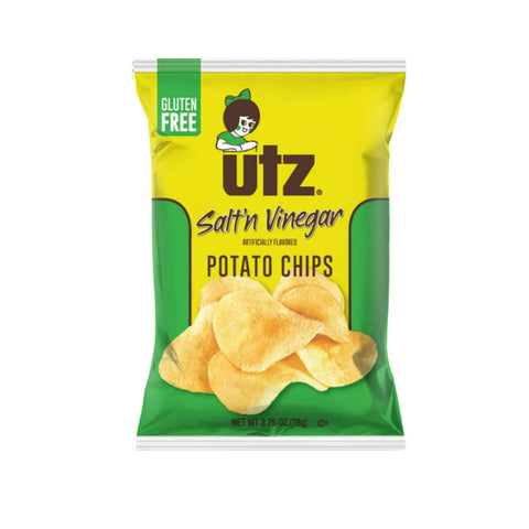 UTZ Salt'n Vinegar Flavored Potato Chips 2.75 Oz (78 g)