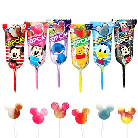 Glico Disney Sweet Candy Pop Candy 30 Pieces 11 Oz (315 g)