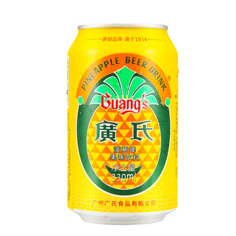 GUANG'S Pineapple Soda Beer Drink 330 mL - 廣氏 菠萝啤 果味型汽水