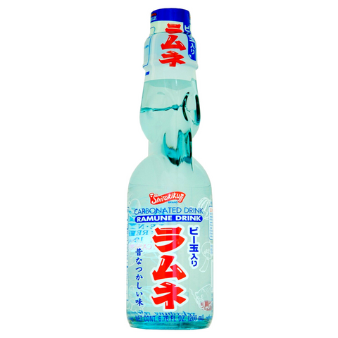 Shirakiku Carbonated Ramune Drink Original Flavor 6.76 FL Oz (200 mL)